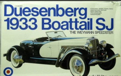 1933 Duesenberg Boat tail SJ The Wymann Speedster