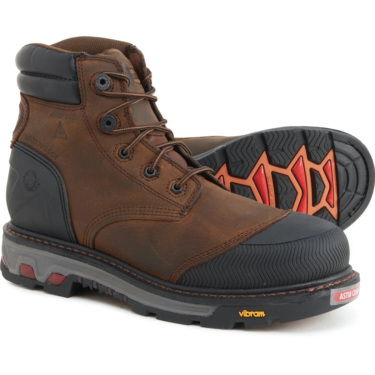 Justin warhawk 2025 waterproof comp toe