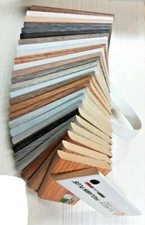 48mt di Zoccolino Battiscopa MDF 70x10mm rivestito verniciato poro effetto legno