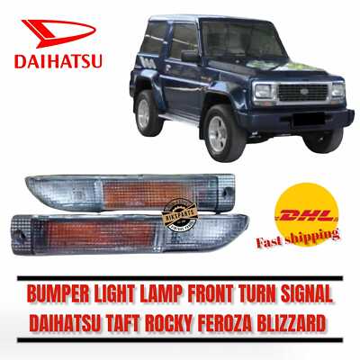 DAIHATSUトールライト左　81170-B1220 DAIHATSU TAFT ROCKY FEROZA BLIZZARD BUMPER LIGHT LAMP FRONT TURN