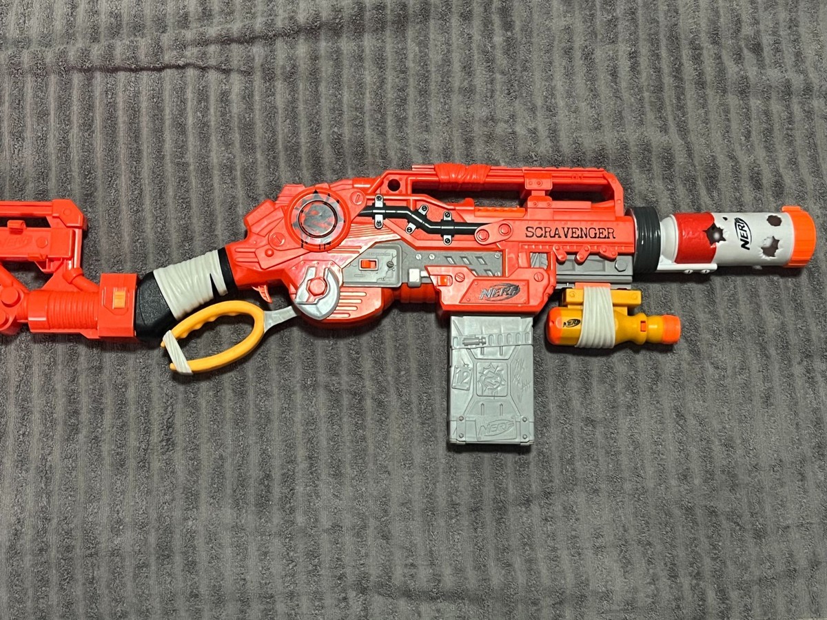 NERF まとめ売り NERF Zombie Strike Scavenger Blaster Toy Dary Shotgun Foam Gun