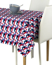 Brush Strokes Fabric Tablecloths - Assorted Sizes Available