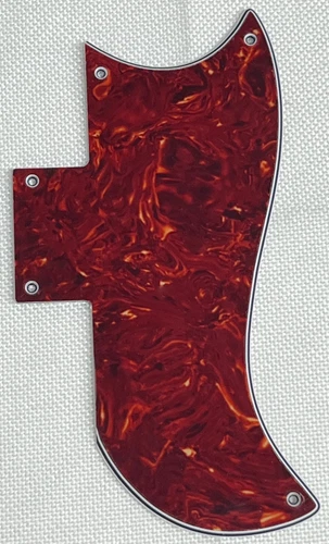 Red Tortoise 4-Ply For Fit Gibson SG 61 Reissue Style Guitar Pickguard