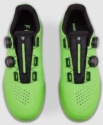 Fox Union BOA 50 Year Anniversary LMT Edition Cycling Shoes - Acid Green - 11.5