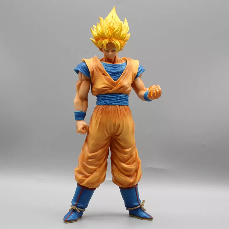 Anime Dragon Ball Z Son Goku Take Bead Yellow Hair PVC Figure NEW