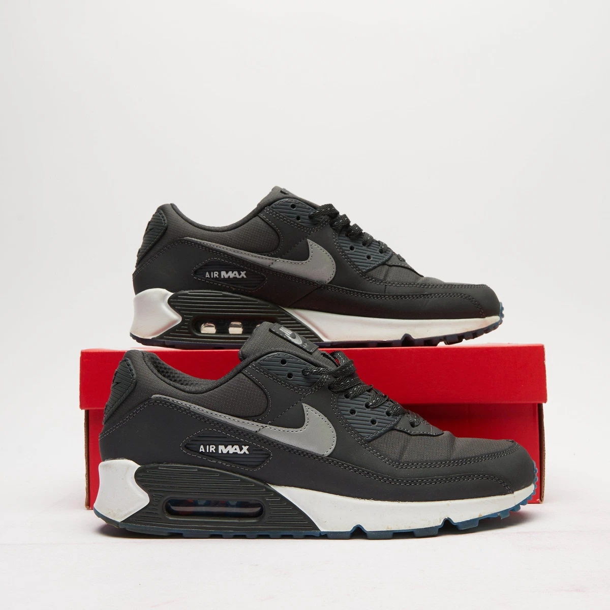 NIKE Air Max 90 Gel Men s Black SIZE 9 Trainers