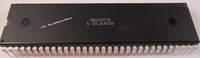 MC68000P10 - MOTOROLA DIP64 - 8-BIT MICROPROCESSING UNIT (MPU) - Bild 1 von 2