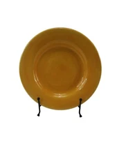 TABLETOPS UNLIMITED España Mustard Hand Painted Collection Dinner Pasta Plate 