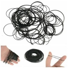 Square 40-130mm 120PC Mix Cassette Tape Machine Belt Assorted Common Rubber Belt