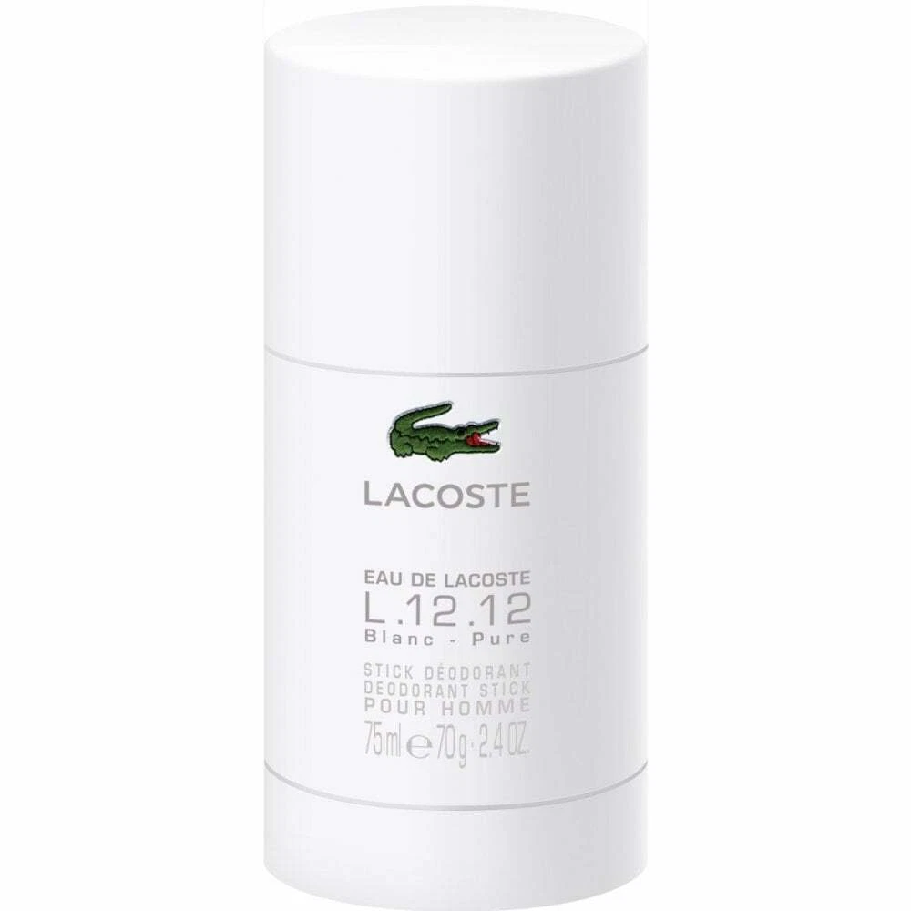 LACOSTE 12.12 WHITE DEODORANT STICK 75G FOR HIM - NEW SEALED - FREE P&P UK 737052978420 eBay