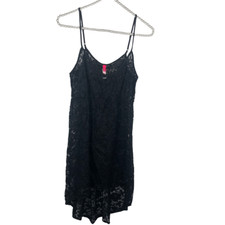 Victoria  s Secret black fairy whimsigoth Gown lace babydoll size small Y2K