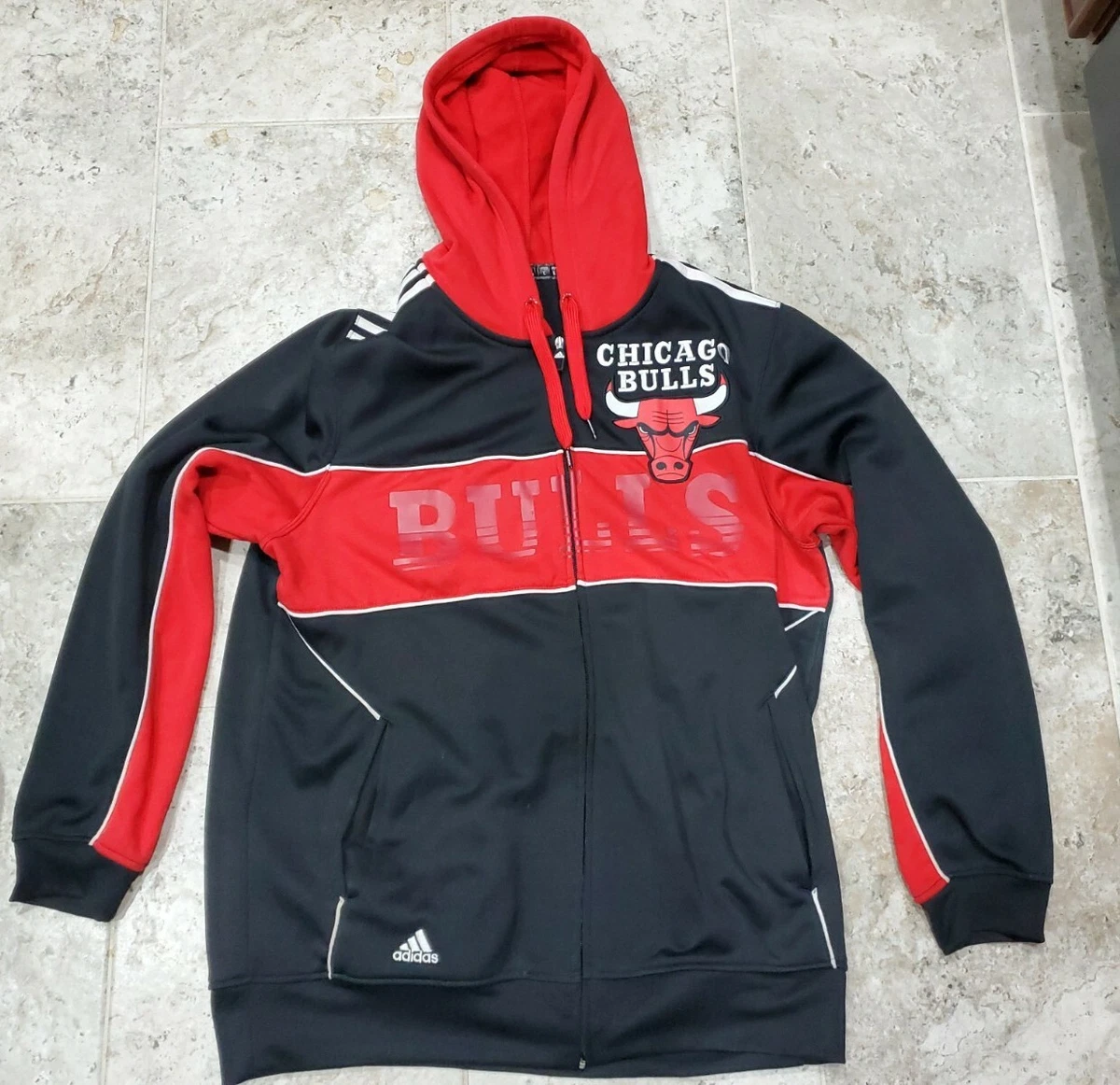 AWESOME 2013 ADIDAS FULL ZIP HOODIE MEN&#039;S SZ LARGE ONLY ONE ONLINE