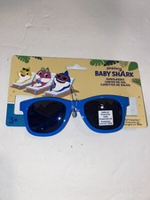 Pinkfong Baby Shark Child Kids Sunglasses Blue 100 UV Protection NEW