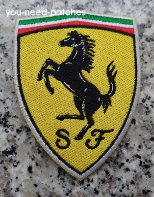 F1 Formula Ferrari logo Patch 3.5