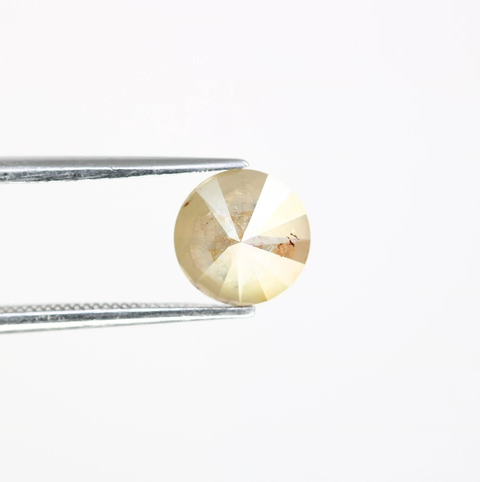 2.04 CT 7.40 MM Polished Round Brilliant Cut Grey Diamond For Proposal Ring - Image 3 of 4