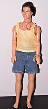 Butterfly Art Barbie s Friend Ken 22995 IOB 1998 Tattoos Banned C265