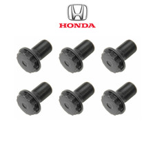 Set Of 6 Genuine Standard Manual Flywheel Bolts Oem For Honda Civic Crx Fit