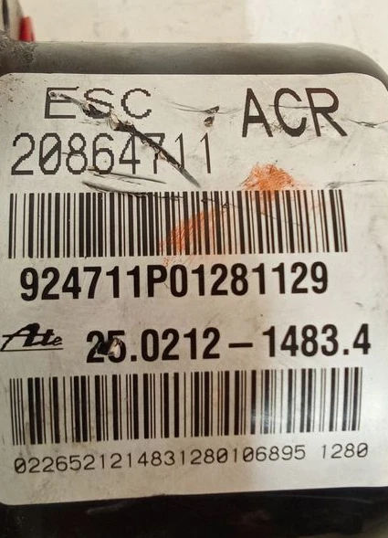 2010 Chevrolet Equinox GMC Terrain ABS Anti-lock Brake Pump Assembly OEM - Image 4 of 4