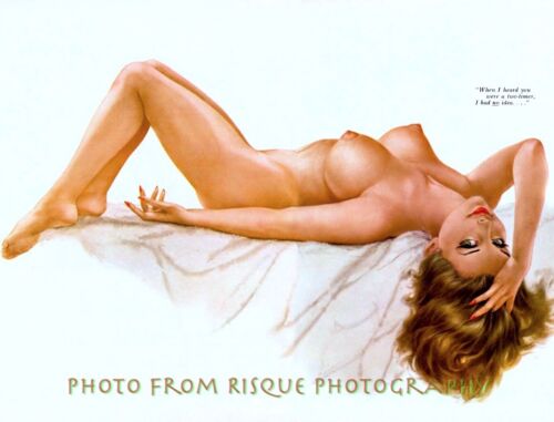 Nude Woman Two Timer 8.5x11/ image