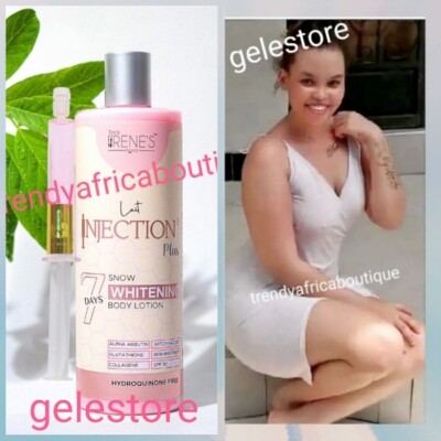 Tera Irene's SNOW White Body Lotion & Serum. Spf 30. 400ml X 1.