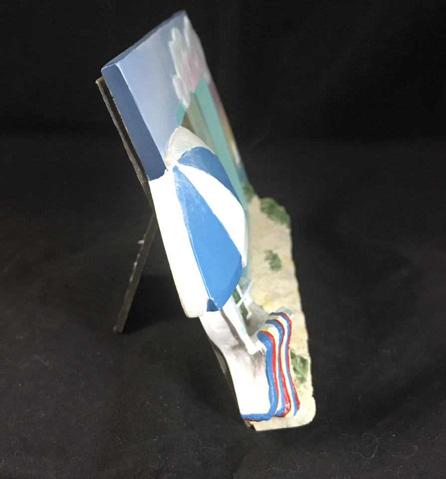 Silla de playa de resina 3D Cape Shore marco de fotos 3x5 orientación paisaje Foto 4 de 4