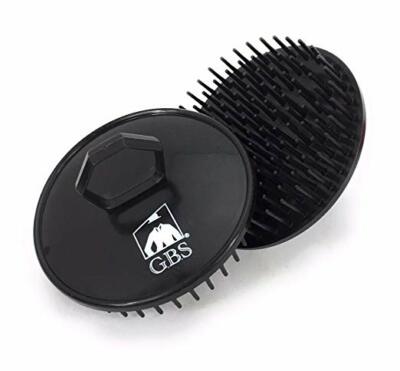 GBS Shampoo Massage Brush -2 PACK Black Brush