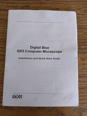 digital blue qx5 computer microscope quick guide Book