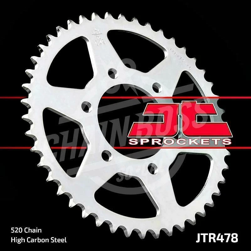 Kit de piñones y cadena de transmisión 520 JT para Kawasaki Z800 (ZR800) 2013-2016 Foto 4 de 4