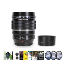 OM SYSTEM M.Zuiko Digital ED 45mm f/1.2 PRO Lens with Filter Kit