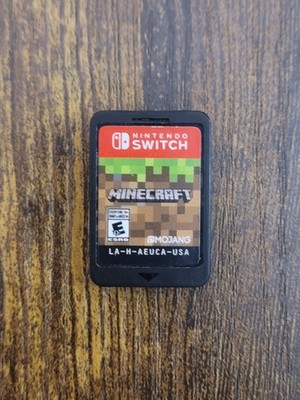 Minecraft Video Game Nintendo Switch 2018 Loose Tested