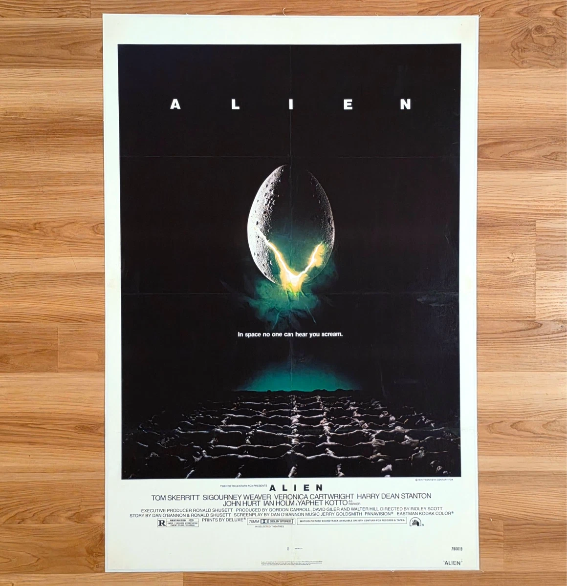 Alien Original Poster In Movie Memorabilia Original Us Posters