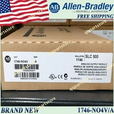 New AB 1746-NO4V/A SLC 500 PLC Analog Output Module 1746NO4V US Stock
