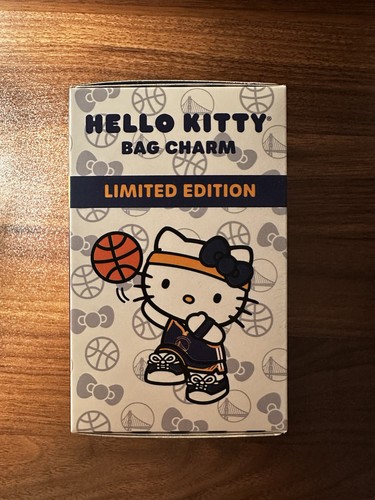 Golden State Warriors 2026 Hello KittyBlind Box Bag Charm NIB