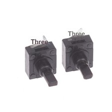 2Pcs Precision Potentiometer B5K 3 Pin 10mm Shaft 60 Degree High Precision