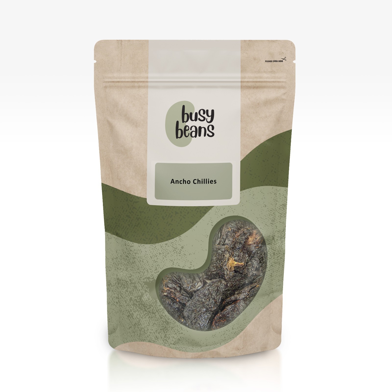 Ancho Chillies (500g) | Mild Smoky Dried Pepper | Mexican Style