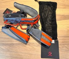 Mammut Ophir 3 Slide Climbing Harness Men Size S Titanium Orange NEW w/ Tags