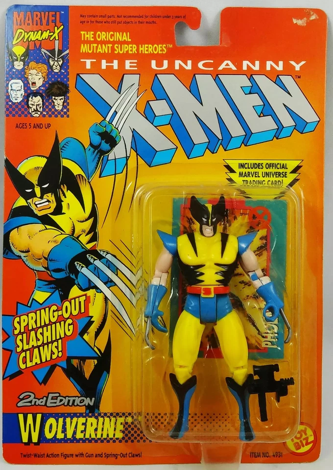 X-Men - Wolverine 2nd edition - Toy Biz 1992 - Photo 1/2