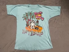 Vintage Sun Sportswear Rude Dog Hot Dog Buns T Shirt Men’s Size Medium