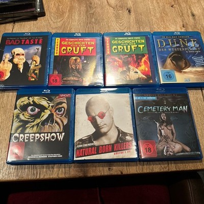Die Blu Ray Paket Mit Creepshow Dellamore Geschichten Aus Der Gruft Usw!!