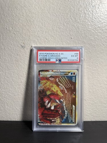 Kyogre & Groudon LEGEND graded PSA 6 for sale on eBay