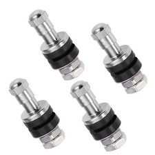 Pack Of 4 Metalchrome Tire Valve Stems High Pressure Bolt In Stem...