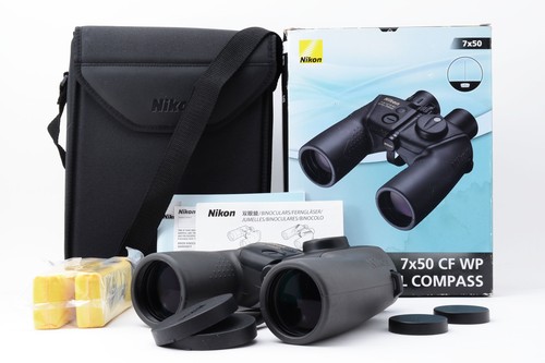 [Top MINT w/Box] Nikon 7X50 CF WP Global Compass Binoculars Marine From JAPAN