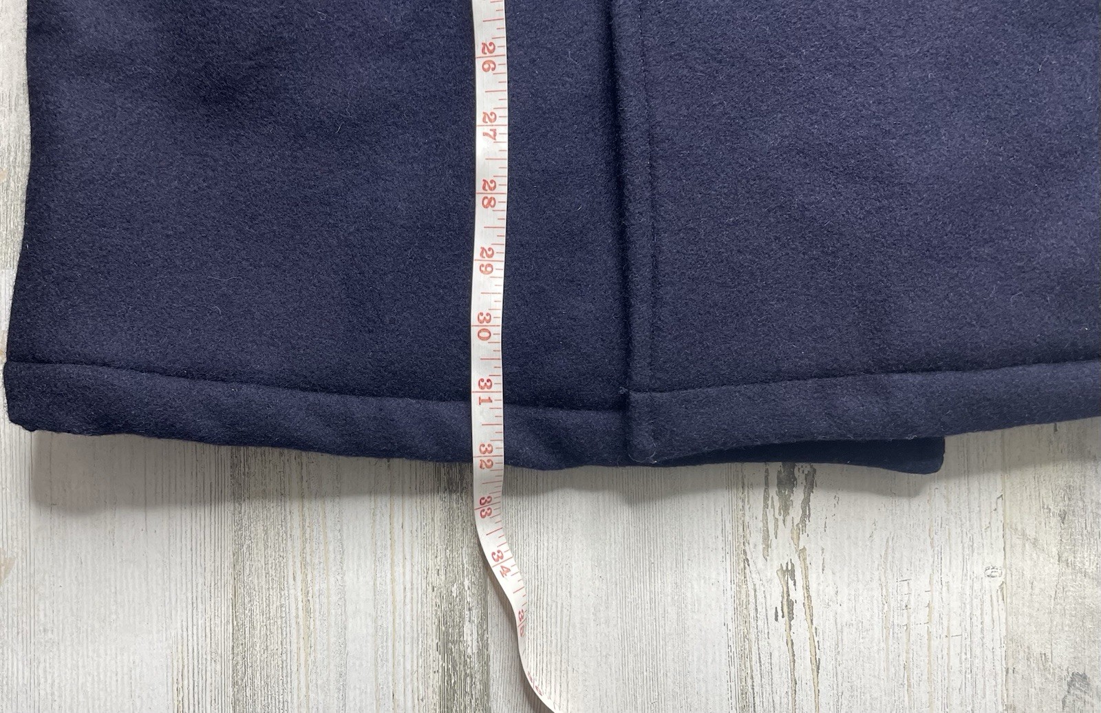 American Eagle Wool Blend Peacoat Button Front Blue Insulated Coat Men’s Size: L