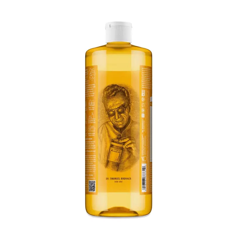 Sabonete Líquido Dr. Bronner's Magic Pure Castile - Citrus - Pacote com 32 oz x 4 - Imagem 2 de 4