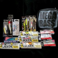 Megabass 15-Piece Fishing Lure Set Minnow Swimbaits Multi-Species
