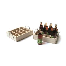 Liebe HANDARBEIT 46126 leerer Bierkasten gezinkt 1:12 für Puppenhaus
