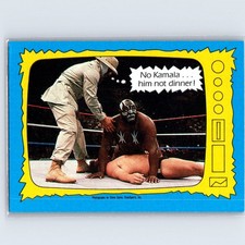 1987 Topps WWF Kimchee / Kamala #70