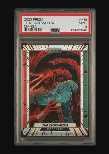 Tua Tagovailoa #M-18 2023 Panini Prizm Manga card