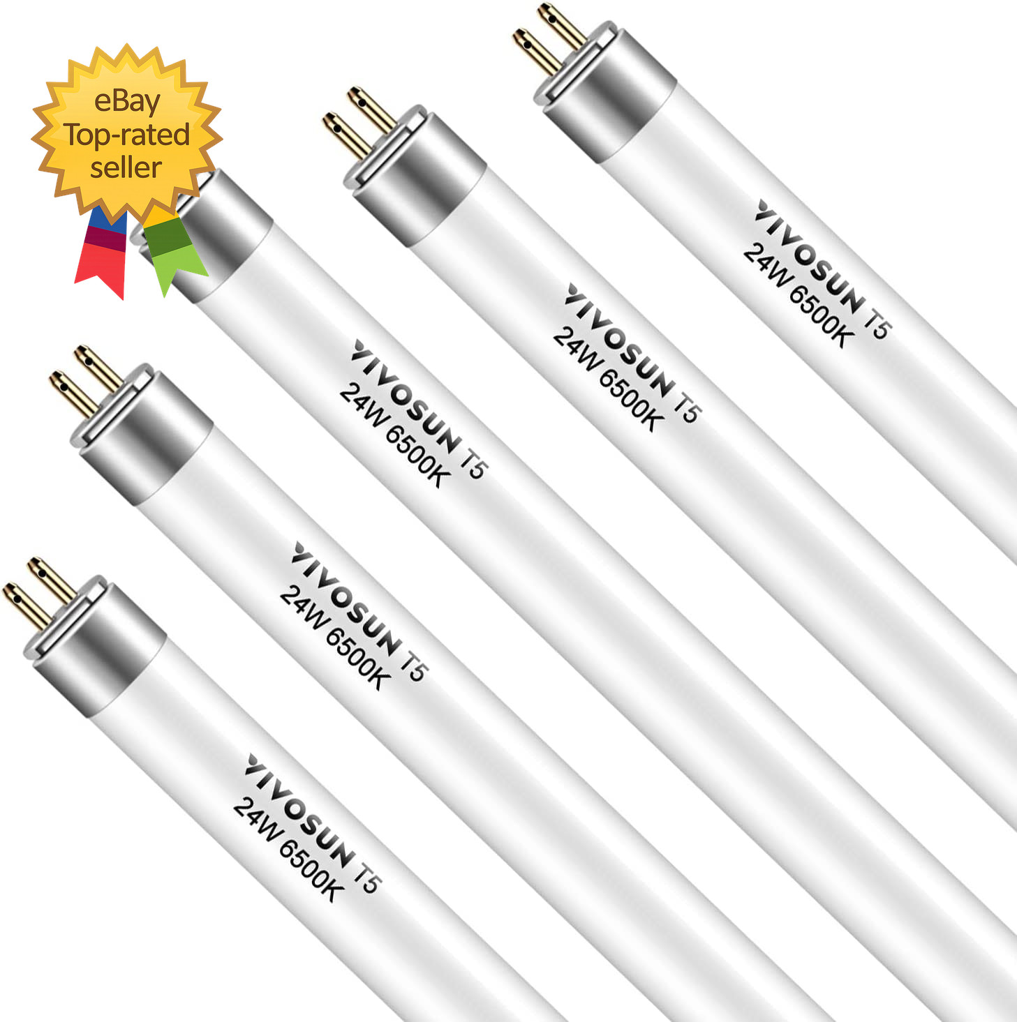Bulbs 2 Ft 22 Inches 24w 6500k Ho Fluorescent Tubes Light Bulbs