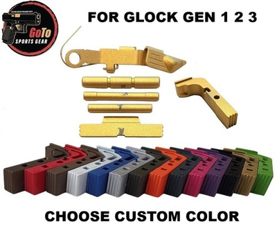 #ad For GLOCK 17 19 26 Gen 1 2 3 Extended Control Kit and Mag Release Choose Color $47.95